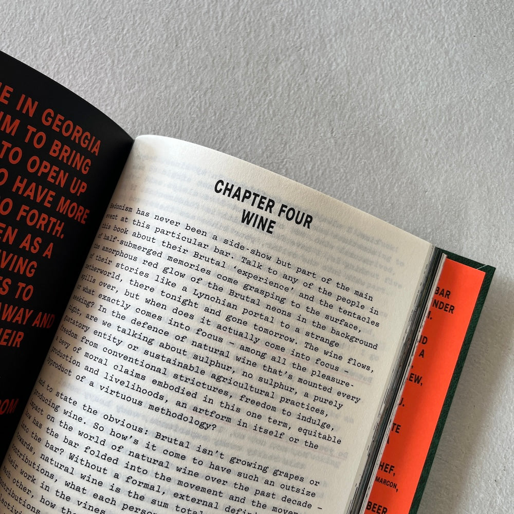 BAR BRUTAL: A COOKBOOK OF REVELATIONS